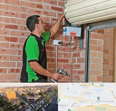 تعمیر جک درب پارکینگ در تهرانپارس 