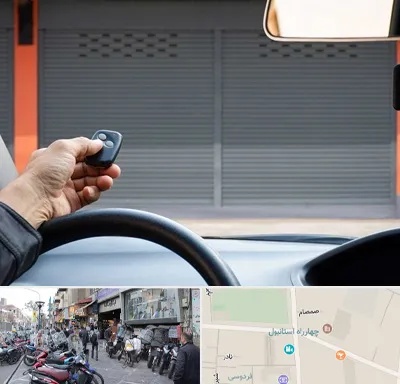 ساخت ریموت پارکینگ در چهارراه استانبول