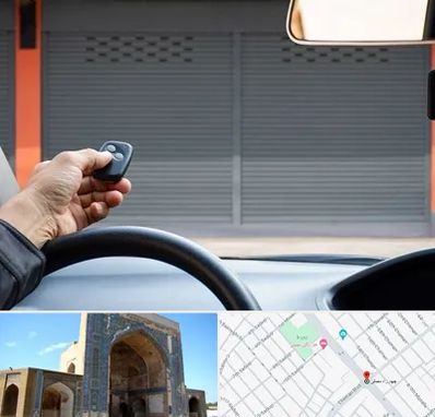 ساخت ریموت پارکینگ در مصلی مشهد