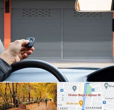 ساخت ریموت پارکینگ در چهارباغ اصفهان