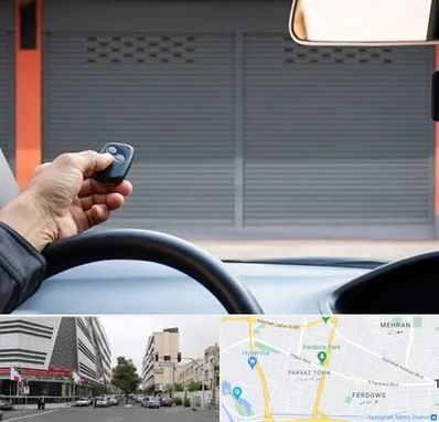 ساخت ریموت پارکینگ در بلوار فردوس 