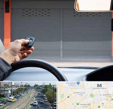 ساخت ریموت پارکینگ در جنوب تهران 