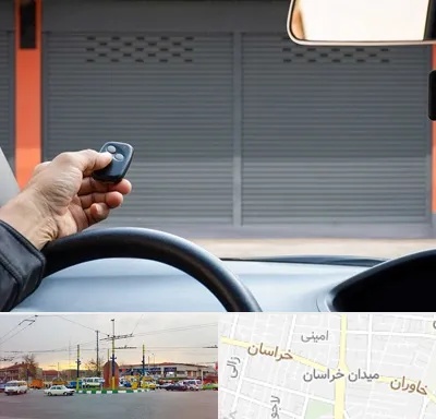 ساخت ریموت پارکینگ در میدان خراسان