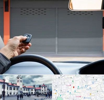 ساخت ریموت پارکینگ در میدان شهرداری رشت