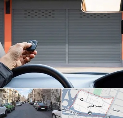 ساخت ریموت پارکینگ در مجیدیه شمالی