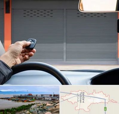 ساخت ریموت پارکینگ در بندر ترکمن