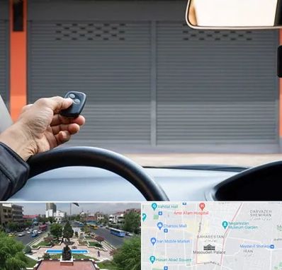 ساخت ریموت پارکینگ در بهارستان 