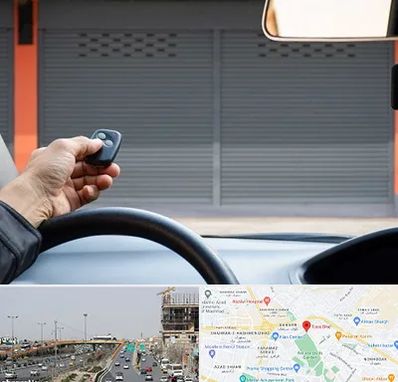 ساخت ریموت پارکینگ در بلوار توس مشهد 