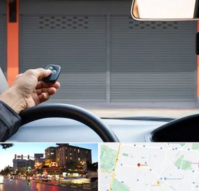 ساخت ریموت پارکینگ در بلوار سجاد مشهد 