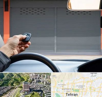 ساخت ریموت پارکینگ در شمال تهران 