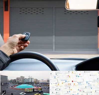 ساخت ریموت پارکینگ در میدان انقلاب 