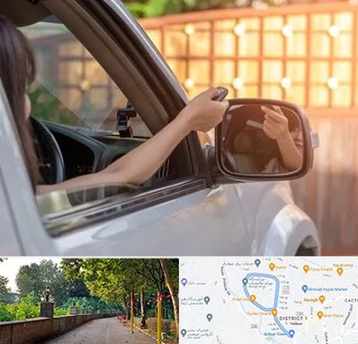 کپی ریموت پارکینگ در فلکه گاز رشت