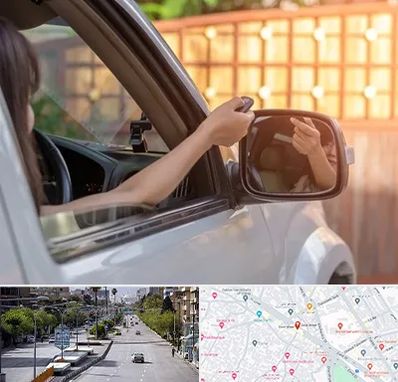 کپی ریموت پارکینگ در خیابان زند شیراز