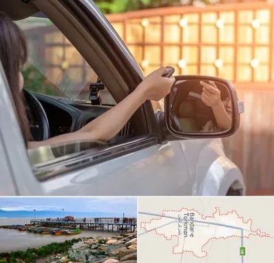 کپی ریموت پارکینگ در بندر ترکمن