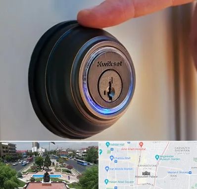 قفل فروشی در بهارستان 