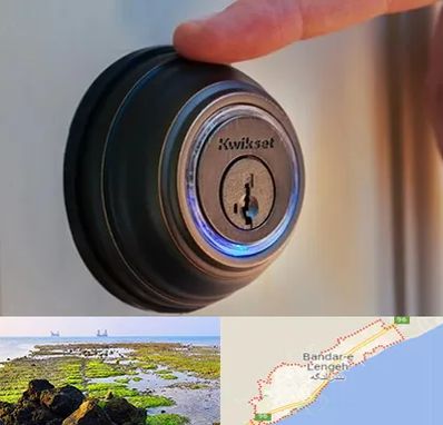 قفل فروشی در بندرلنگه