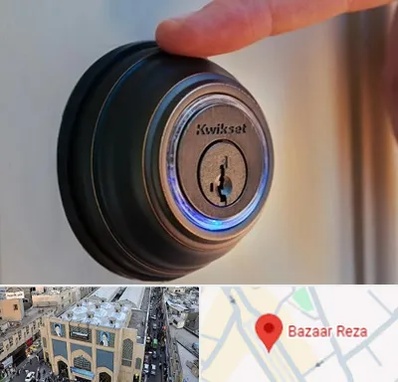 قفل فروشی در بازار رضا مشهد