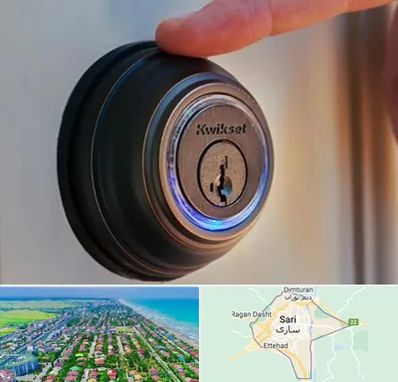 قفل فروشی در ساری