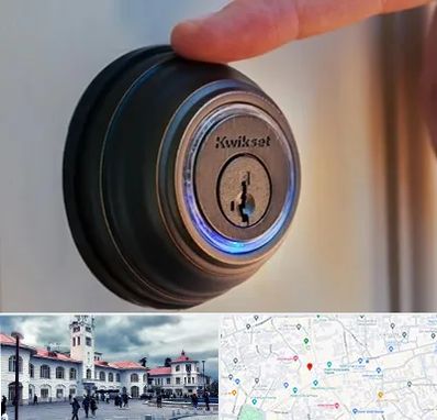 قفل فروشی در میدان شهرداری رشت