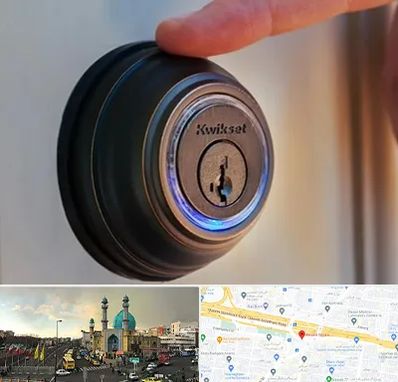 قفل فروشی در رسالت 