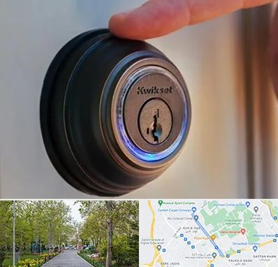 قفل فروشی در قدوسی غربی شیراز