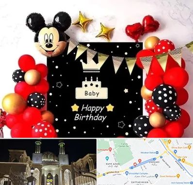 عمده فروشی تم تولد در زرگری شیراز