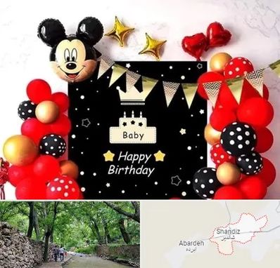 عمده فروشی تم تولد در شاندیز مشهد