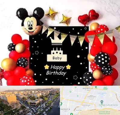 عمده فروشی تم تولد در تهرانپارس 