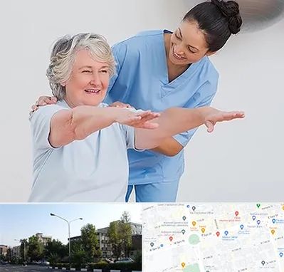 فیزیوتراپی در میدان کاج