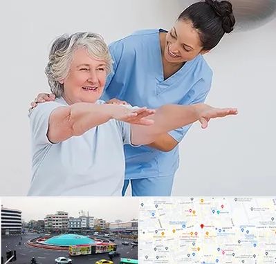 فیزیوتراپی در میدان انقلاب