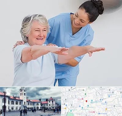 فیزیوتراپی در میدان شهرداری رشت