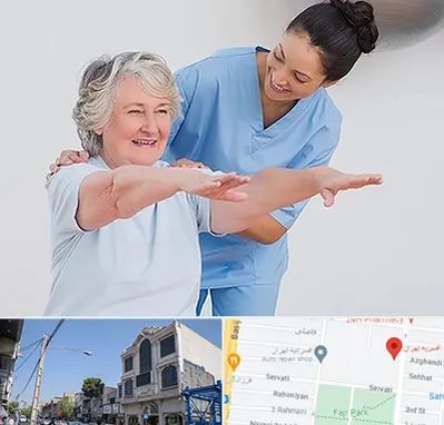 فیزیوتراپی در افسریه