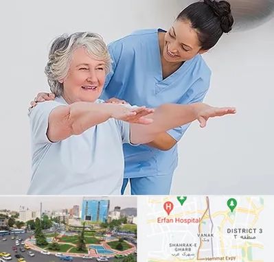 فیزیوتراپی در ونک تهران