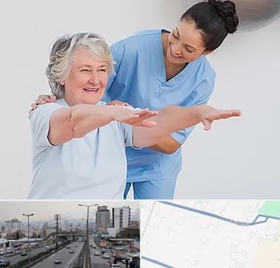 فیزیوتراپی در بلوار ارتش