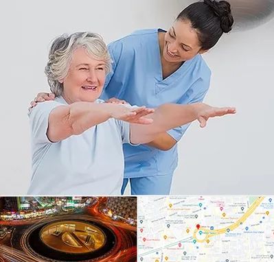 فیزیوتراپی در میدان ولیعصر