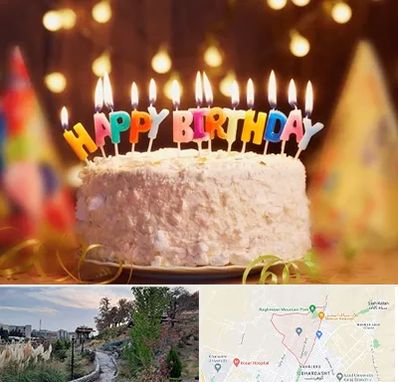 لوازم جشن تولد در باغستان کرج