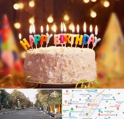 لوازم جشن تولد در شریعتی 