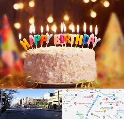 لوازم جشن تولد در خیابان ملاصدرا شیراز