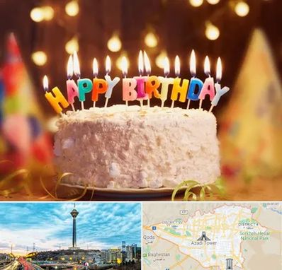 لوازم جشن تولد در تهران