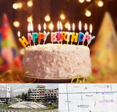 لوازم جشن تولد در مرکز تهران