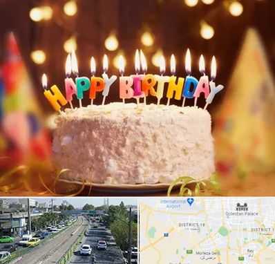 لوازم جشن تولد در جنوب تهران 