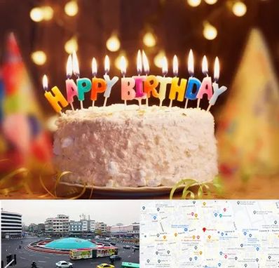 لوازم جشن تولد در میدان انقلاب 