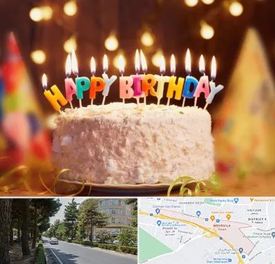 لوازم جشن تولد در مهرویلا کرج