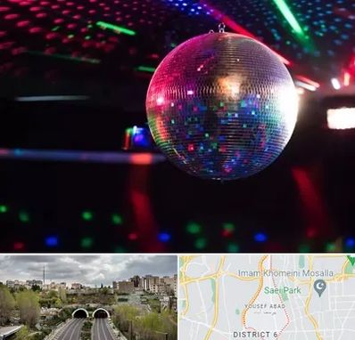 اجاره رقص نور در یوسف آباد 