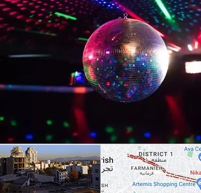 اجاره رقص نور در فرمانیه 