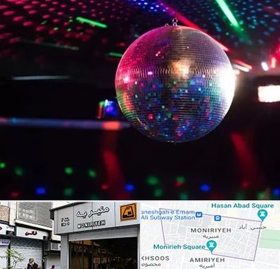 اجاره رقص نور در منیریه 