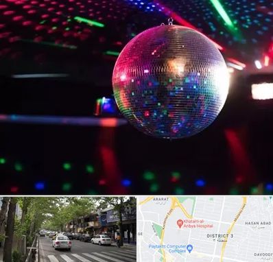 اجاره رقص نور در ظفر 