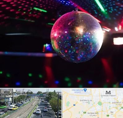 اجاره رقص نور در جنوب تهران 