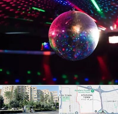 اجاره رقص نور در آپادانا