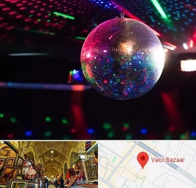 اجاره رقص نور در بازار وکیل شیراز